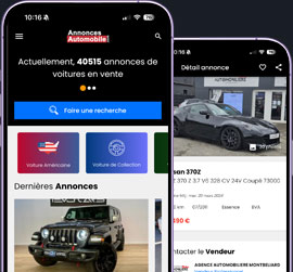 Application Android/iOS Annonces-Automobile